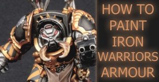 How to paint Iron Warriors Chaos Space Marines - Featured