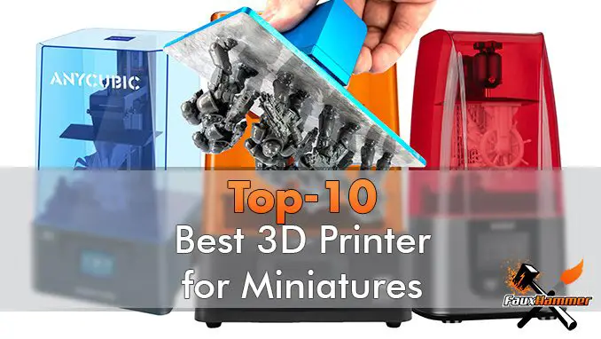La migliore stampante 3D per miniature e modelli - In primo piano