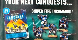 Sommaire des numéros 67 et 68 de Warhammer Conquest - En vedette