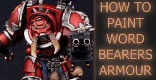 Comment peindre l'armure de Word Bearers - en vedette