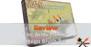 Army Painter Brushes Review for Miniature Painters - Featured