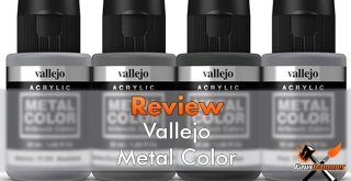 Vallejo Metal Color Review for Miniature Painters - Featured